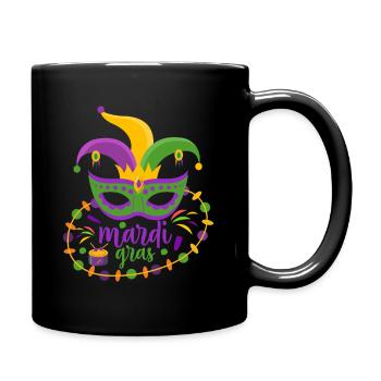 Mardi Gras Festival Carnaval Carnaval Dress Up - Mug uni - noir - Droite