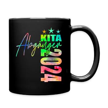 Kita Abgänger 2024 - Tasse einfarbig - Schwarz - Rechts