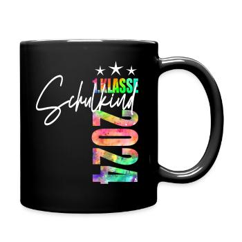 Schulkind 2024 - Tasse einfarbig - Schwarz - Rechts