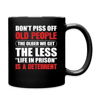 Antiker Liebhaber Antiquitätensammler - Tasse einfarbig - Schwarz - Rechts