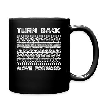 Sankofa Symbol Adinkra Ghana Schwarz - Tasse einfarbig - Schwarz - Rechts