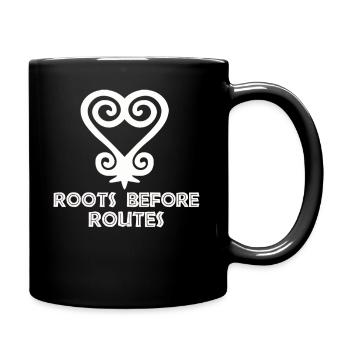 Sankofa Symbol Adinkra Ghana Black - Full Colour Mug - black - Right
