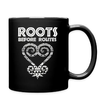 Sankofa Symbol Adinkra Ghana Black - Full Colour Mug - black - Right