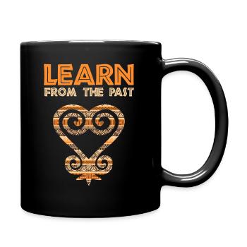 Sankofa Symbol Adinkra Ghana Black - Full Colour Mug - black - Right