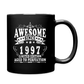 1997 - Born in 1997 - Full Colour Mug - black - Right