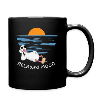 Relaxed Mood - Full Colour Mug - black - Right