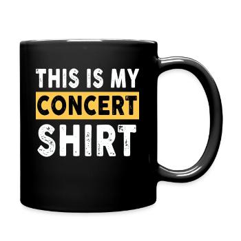 This Is My Concert Funny Music Lover Musical - Tasse einfarbig - Schwarz - Rechts