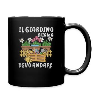 Il Giardino Chiama - Tasse einfarbig - Schwarz - Rechts