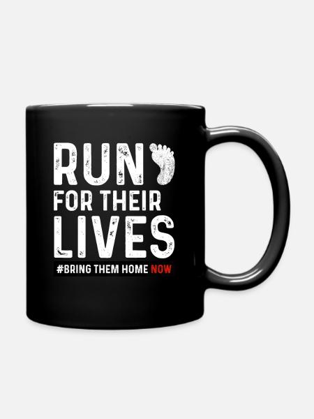 Ramenez-les à la maison maintenant Chemise Run for Their Lives hommes - Mug uni - noir