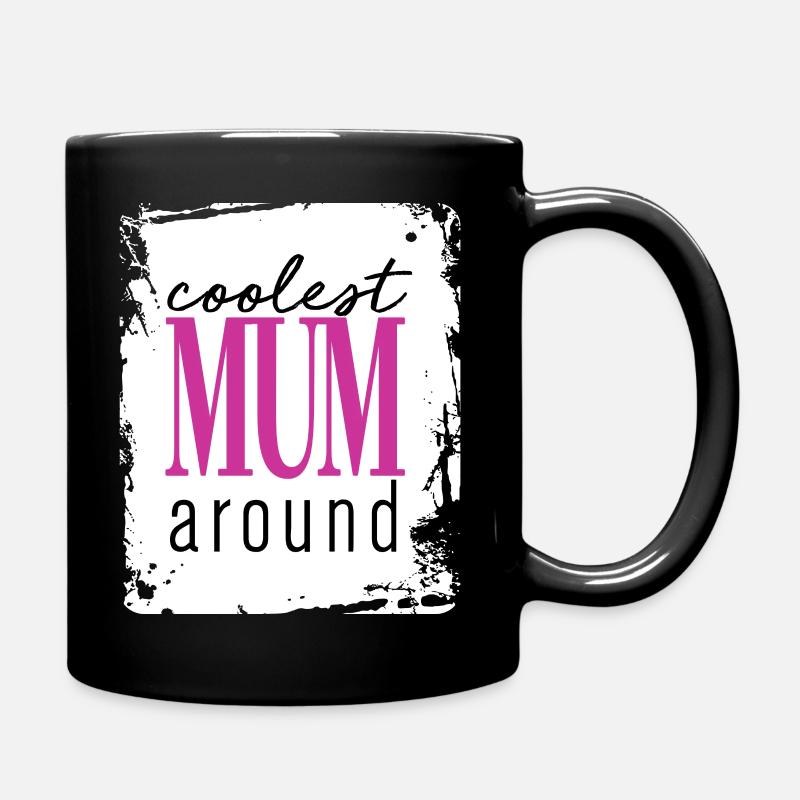 mum - Full Colour Mug - black