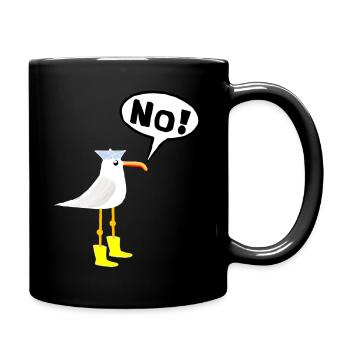 Nope not today - Full Colour Mug - black - Right