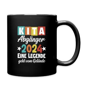 Diplômés de la maternelle Kita 2024 - Mug uni - noir - Droite