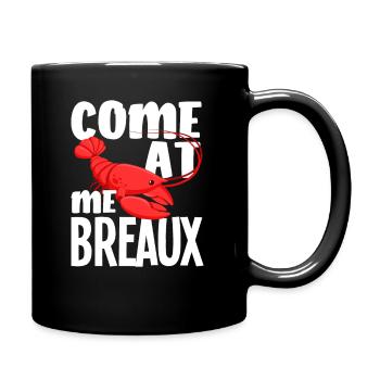 Écrevisse - Mug uni - noir - Droite