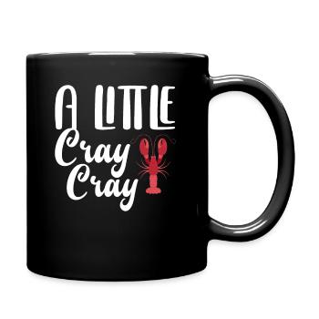 Langusten Languste - Tasse einfarbig - Schwarz - Rechts