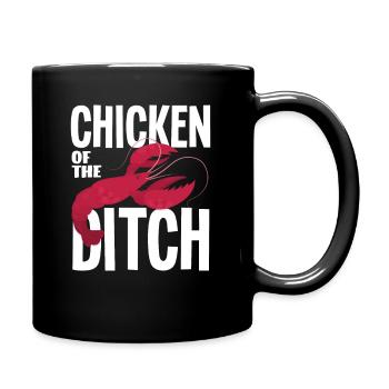 Poulet Aux Écrevisses Du Fossé - Mug uni - noir - Droite