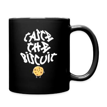 Taste The Biscuit Taste The Goodness - Full Colour Mug - black - Right