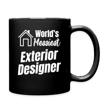 Le plus chaotique - Mug uni - noir - Droite