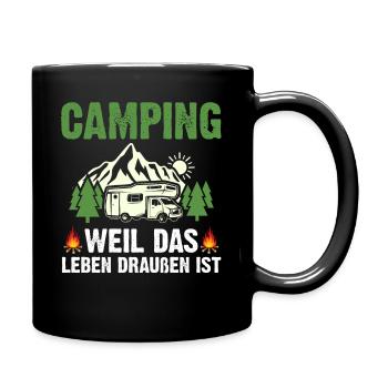 Camping-car Camping-car Camping Camping - Mug uni - noir - Droite