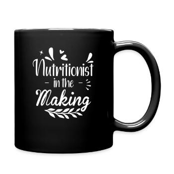 Nutritionist-to-be Registered - Full Colour Mug - black - Right