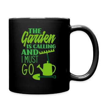Jardinier de jardin - Mug uni - noir - Droite