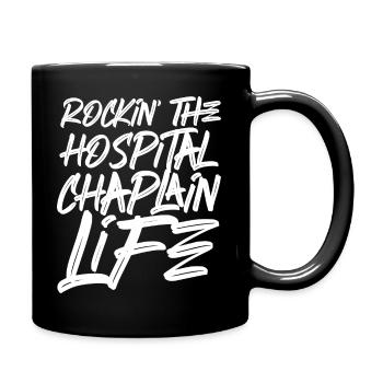 Rockin L’Aumônier De L’Hôpital Vie Spirituelle - Mug uni - noir - Droite