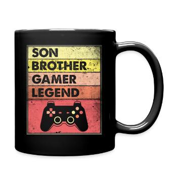 Gaming-Geschenke für Teenager Jungen 8-16 Jahre alt - Tasse einfarbig - Schwarz - Rechts