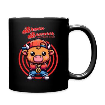 Bruno Bouncer - Bruno the Security Guard - Full Colour Mug - black - Right