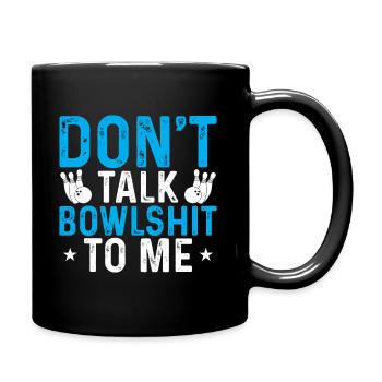 Ne me dis pas de conneries - Mug uni - noir - Droite