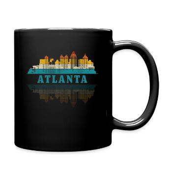 Atlanta, Géorgie - Mug uni - noir - Droite