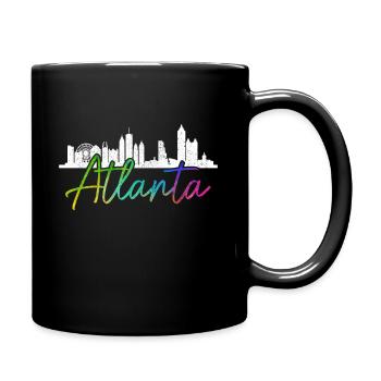 Atlanta, Géorgie - Mug uni - noir - Droite