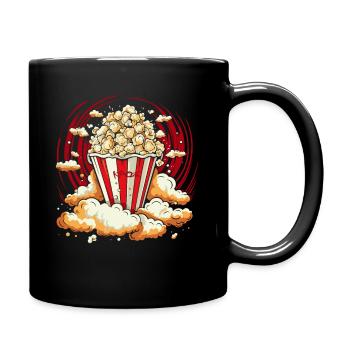 Bright popcorn - Full Colour Mug - black - Right