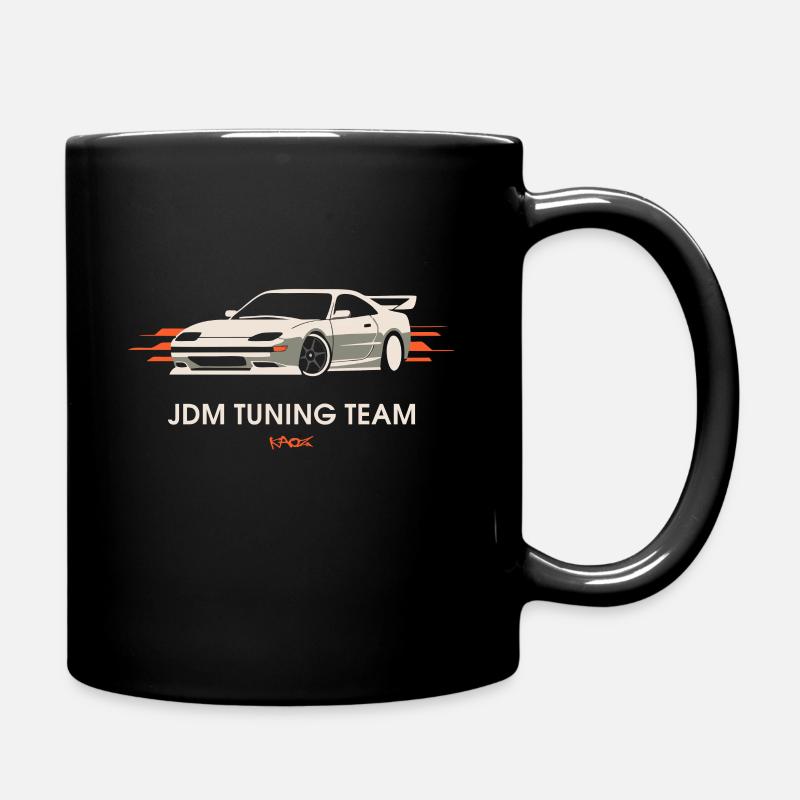 JDM Tuning Team - Tasse einfarbig - Schwarz