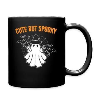 Cute But Spooky Halloween -Enthusiast - Tasse einfarbig - Schwarz - Rechts