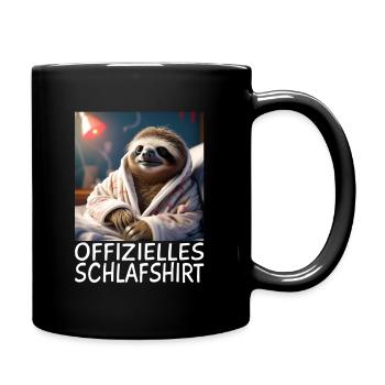 Sloth - Full Colour Mug - black - Right