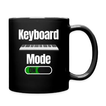 Keyboard mode On Player Waltz Keyboarder - Full Colour Mug - black - Right