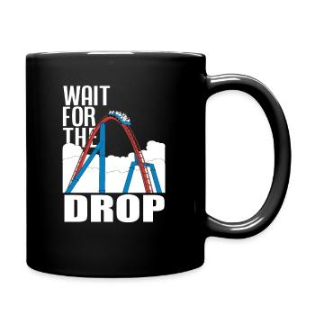 Lusitges Roller Coaster Gift - Full Colour Mug - black - Right