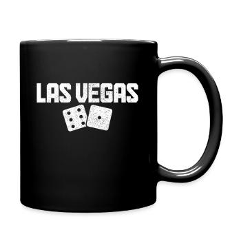 Las Vegas Nevada Souvenir Geschenk - Tasse einfarbig - Schwarz - Rechts
