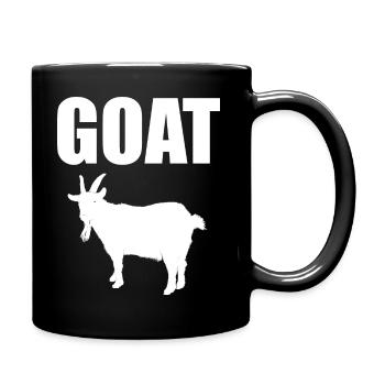 Greatest of all Time - Full Colour Mug - black - Right