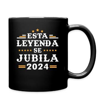 This legend retires 2024 - Full Colour Mug - black - Right