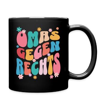 Grannies against the Right - Full Colour Mug - black - Right