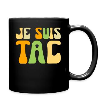 Je Suis TAC - Groovy TIC et TAC Duo 2 Personnes - Mug uni - noir - Droite