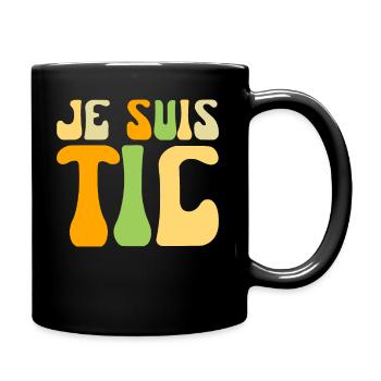 Je Suis TIC - Groovy TIC et TAC Duo 2 Personnes - Mug uni - noir - Droite