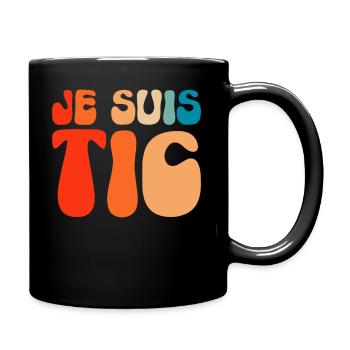 Je Suis TIC - Groovy TIC et TAC Duo 2 Personnes - Mug uni - noir - Droite