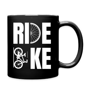 RIDE BIKE - Full Colour Mug - black - Right
