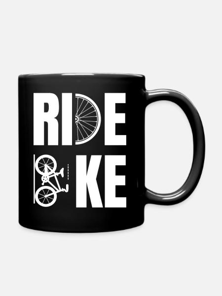 FAHRRAD FAHREN - Tasse einfarbig - Schwarz