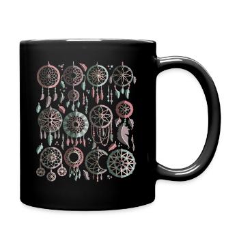 Dream Catcher - Full Colour Mug - black - Right