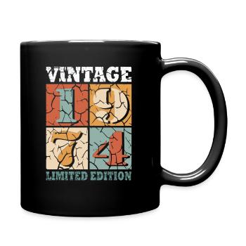 1974 Millésime Anniversaire Millésime 1974 - Mug uni - noir - Droite