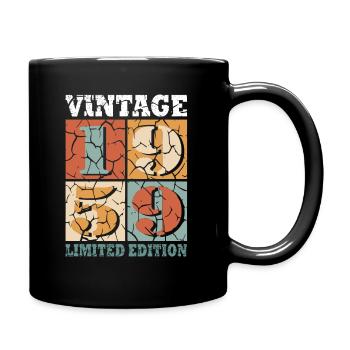 Vintage 1959 Vintage 1959 Birthday Gift - Full Colour Mug - black - Right