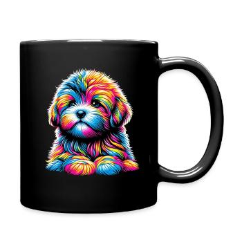 Bolonka Zwetna Chiot - Mug uni - noir - Droite