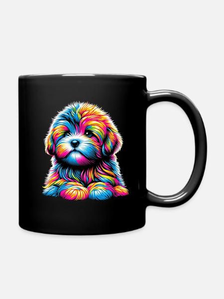 Bolonka Zwetna Chiot - Mug uni - noir